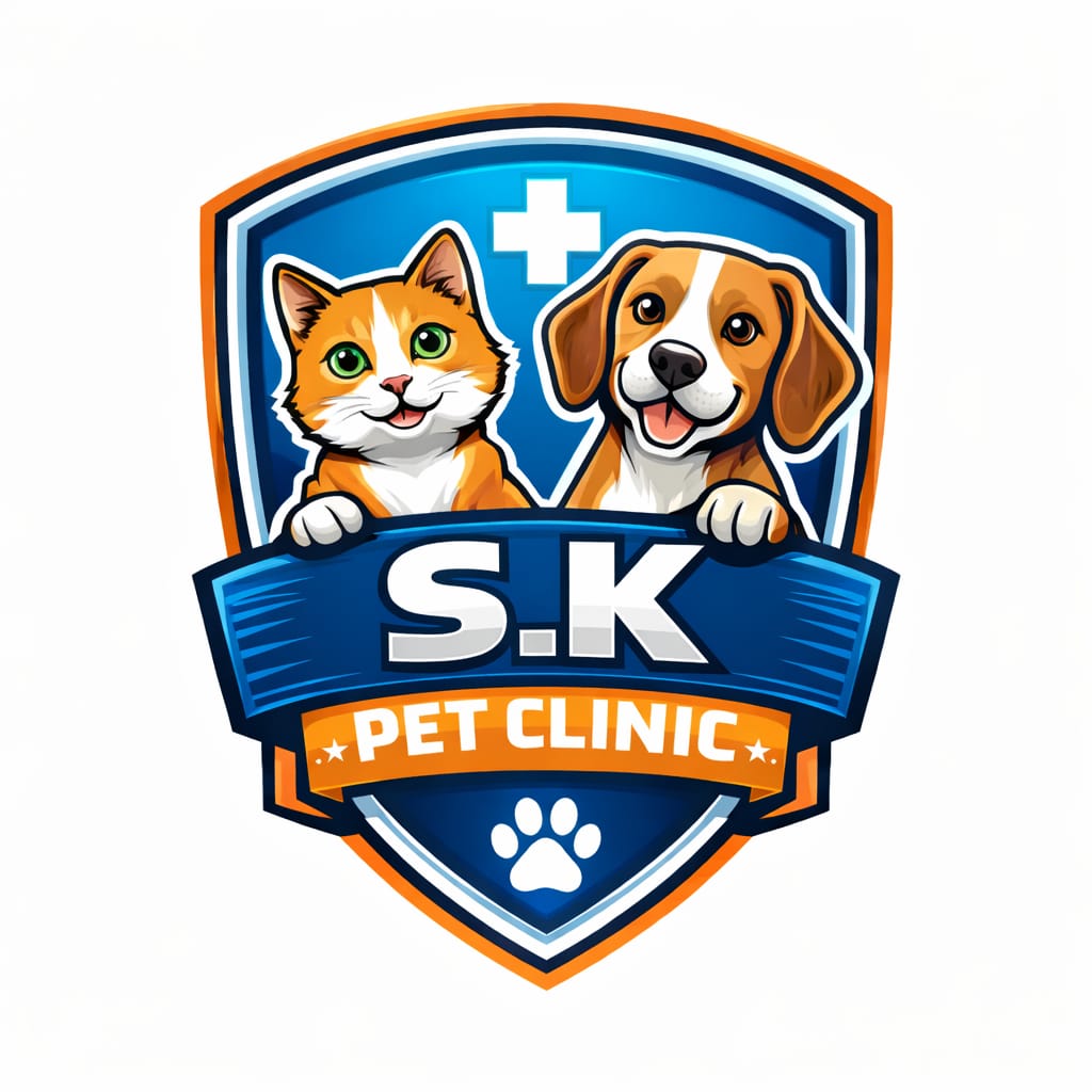 S.K. Pet Clinic Malad West Mumbai Logo